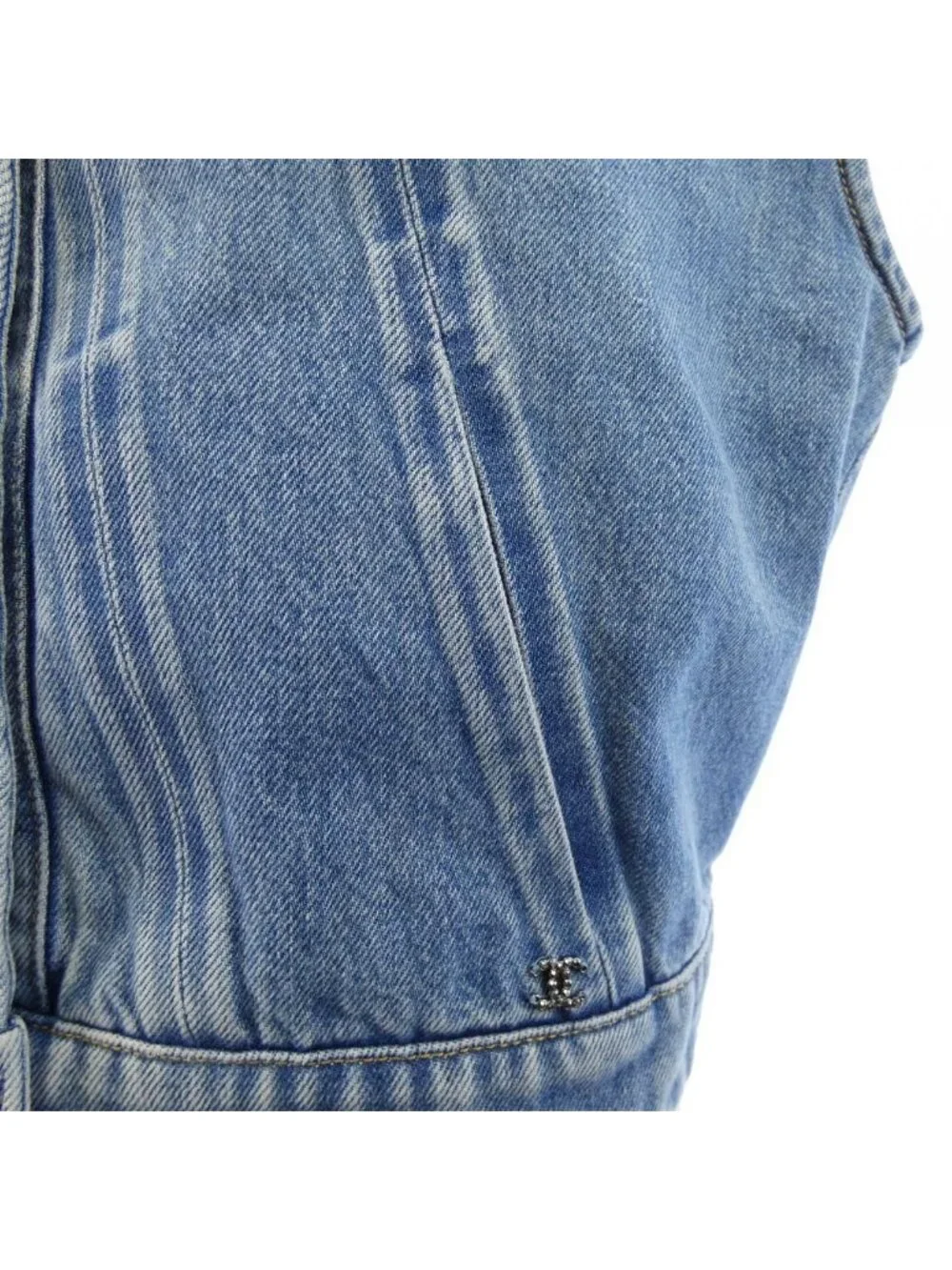 Chanel Vest Blue